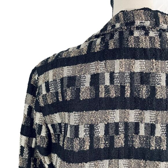 Vintage Randy Kemper Women’s Size 6 Textured Wool Zip up Jacket Made in USA - Picture 8 of 14